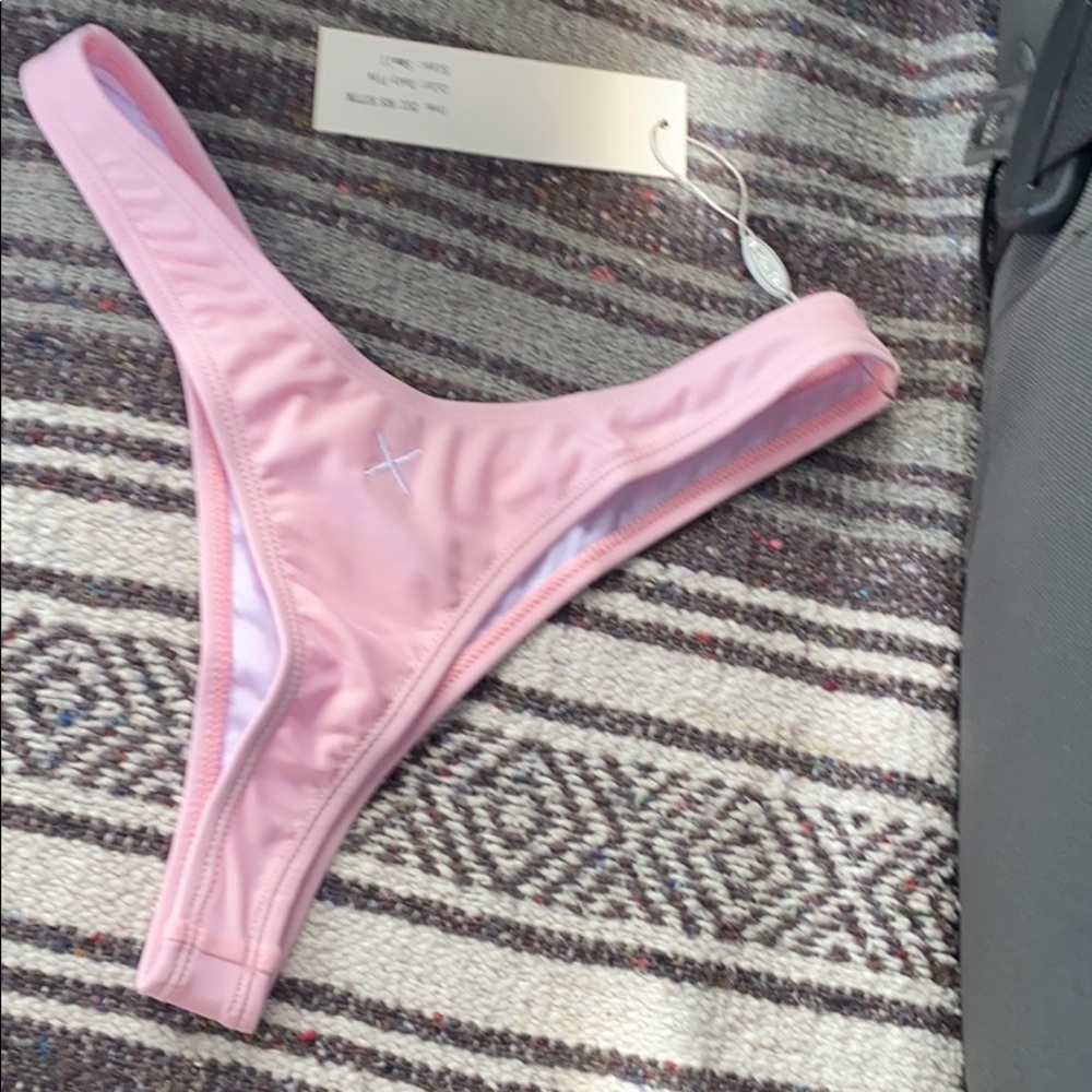 Boutine LA dusty pink chic 80s bottoms size small